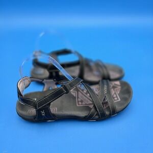 Merrell Keepsake Women's 9 Strappy Walking Sandals Black Lilac Shoes J289635C‎